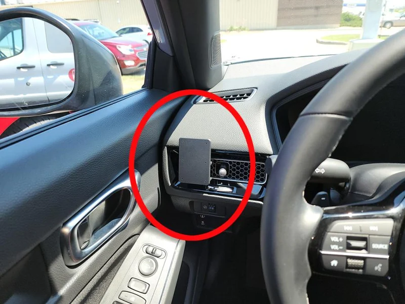 ProClip Fahrzeughalter 805815 - Linksbefestigung - Honda Civic 22-26, Honda Civic 22-25