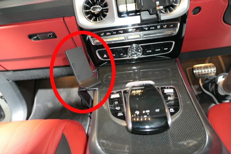ProClip Fahrzeughalter für Rechtslenker 635792 - Konsolenbefestigung - Mercedes Benz G-Klasse 19-24