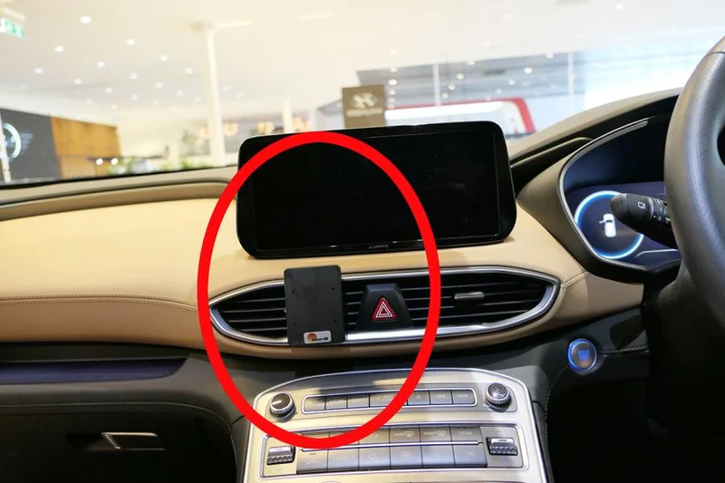 ProClip Fahrzeughalter für Rechtslenker 655765 - Winkelbefestigung - Hyundai Santa Fe 22-23