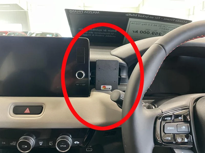 ProClip Fahrzeughalter für Rechtslenker 655762 - Mittelbefestigung - Honda HR-V 22-26, Honda HR-V 22-25