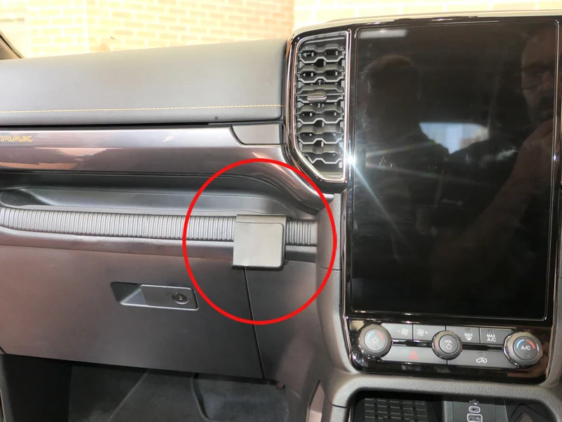ProClip Fahrzeughalter für Rechtslenker 655835 - Winkelbefestigung - Ford Ranger Raptor 23-26, Ford Ranger 23-26, Ford Ranger Wildtrak 23-26 und weitere
