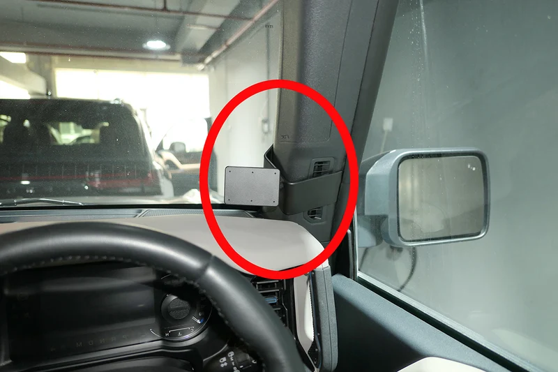ProClip Fahrzeughalter für Rechtslenker 605784 - Rechtsbefestigung - Ford Bronco 20-26, Ford Bronco 20-25