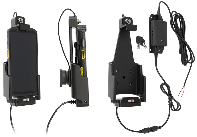 Gerätehalter 736307 mit Ladefunktion - für Rugged Devices - Zebra TC53e, Zebra TC58e, Zebra TC58 und weitere