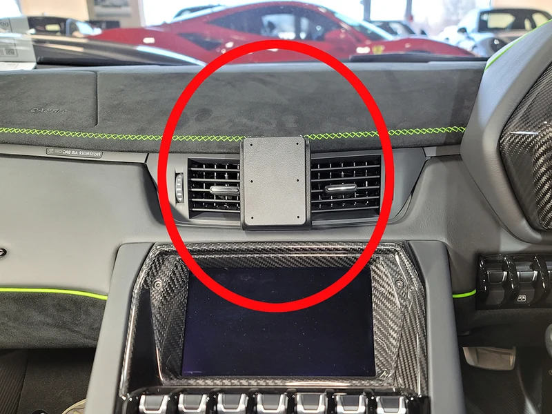 ProClip Fahrzeughalter für Rechtslenker 655744 - Mittelbefestigung - Lamborghini Aventador 11-24