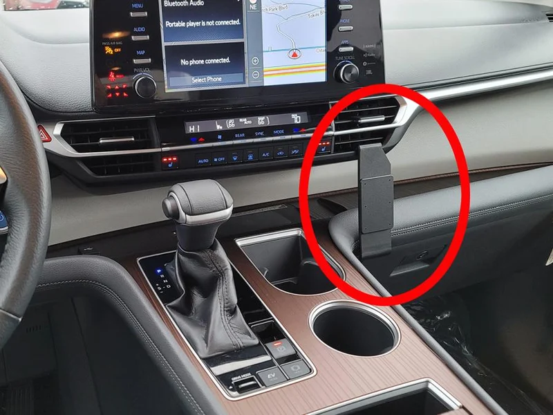 ProClip Fahrzeughalter 855710 - Winkelbefestigung - Toyota Sienna 21-25