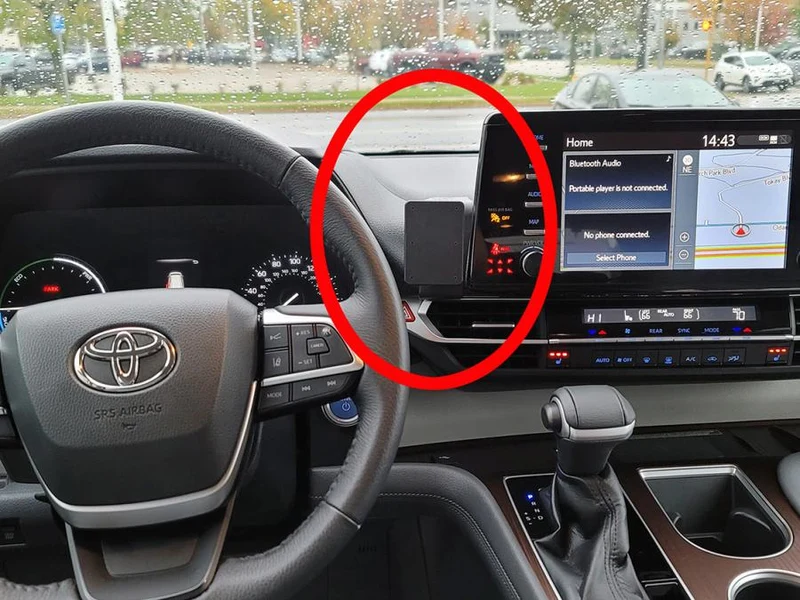 ProClip Fahrzeughalter 855709 - Mittelbefestigung - Toyota Sienna 21-25