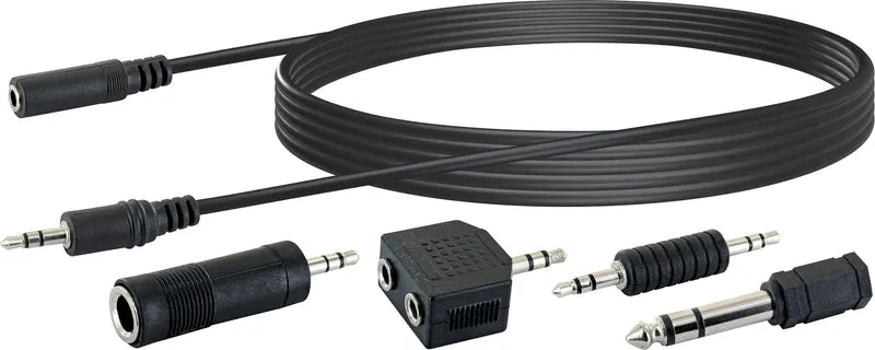 Klinken-Adapter Set mit Kabel