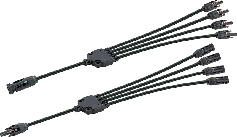 Solar Adapterkabel Set 4in1 35 cm