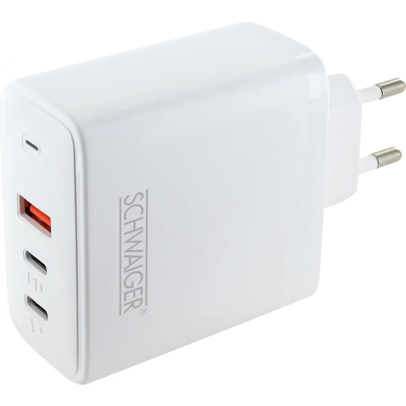 Schnell-Ladeadapter USB-C & A 65W