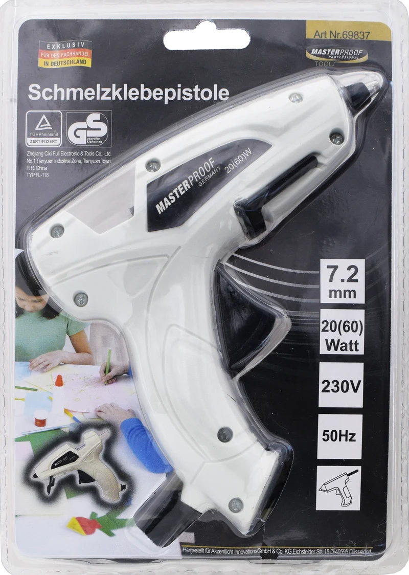 Schmelzklebepistole 7,2 mm