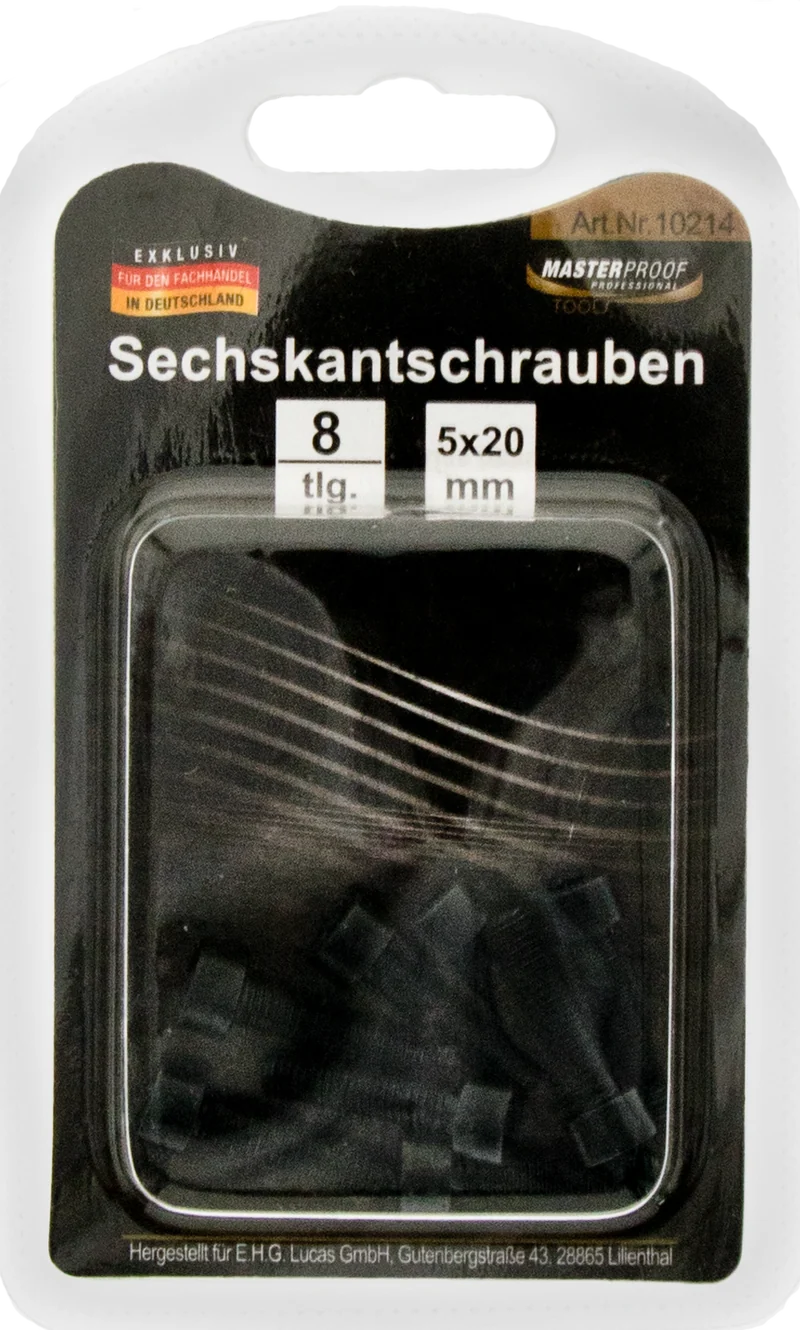 Sechskantschrauben 5 x 20 mm