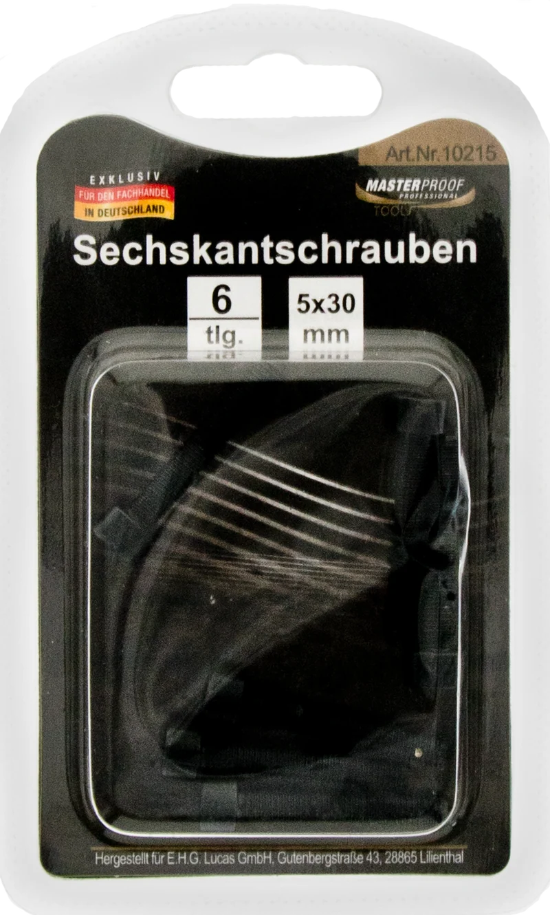 Sechskantschrauben 5 x 30 mm