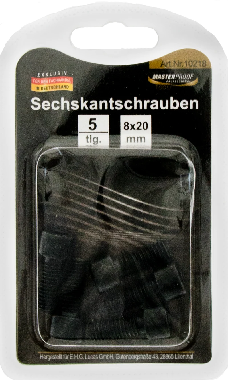 Sechskantschrauben 8 x 20 mm