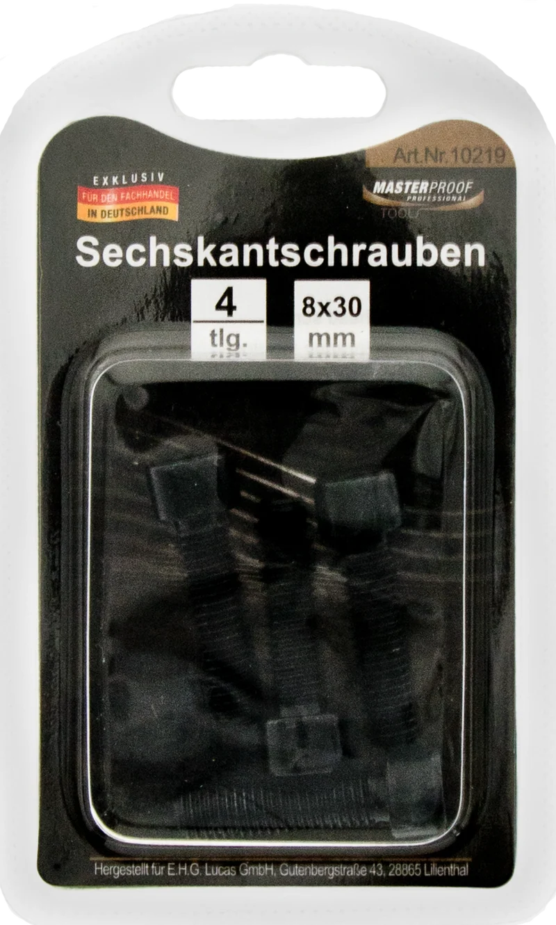 Sechskantschrauben 8 x 30 mm