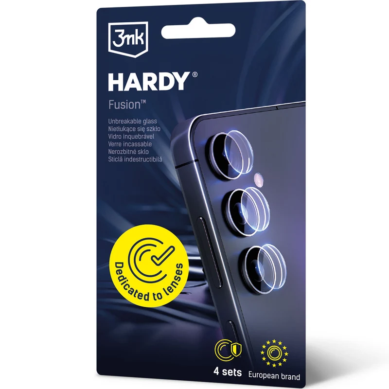 4x Hybridglas Kameraschutz für Xiaomi 17T Pro, 3mk Hardy Fusion Lens Protection