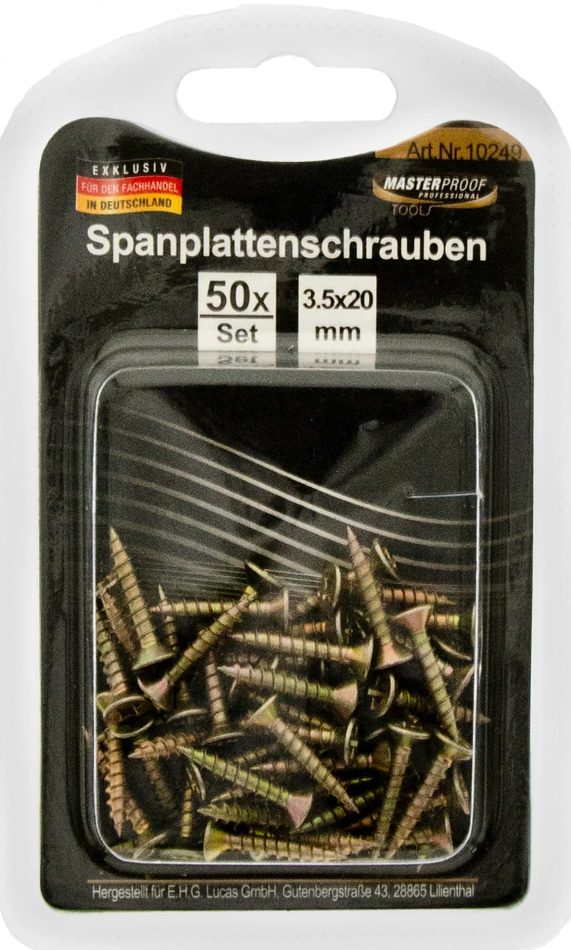 Spanplattenschrauben 3,5 x 20 mm