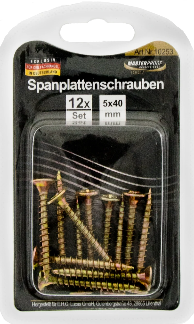 Spanplattenschrauben 5 x 40 mm