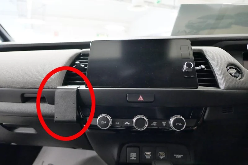 ProClip Fahrzeughalter für Rechtslenker 655686 - Winkelbefestigung - Honda Jazz Hybrid 21-26, Honda Jazz Hybrid 21-25