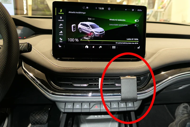 ProClip Fahrzeughalter 855679 - Mittelbefestigung - Skoda Enyaq IV 21-25