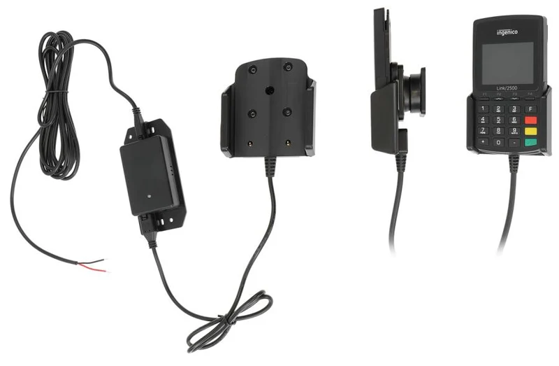 Gerätehalter 713261 mit Ladefunktion - für Bezahlterminals - Ingenico Link 2500