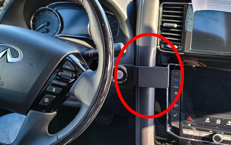 ProClip Fahrzeughalter 855639 - Mittelbefestigung - Infiniti QX80 20-23