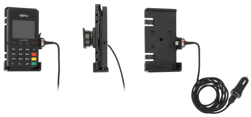 Gerätehalter 216146 mit Ladefunktion - für Bezahlterminals - Ingenico Link 2500