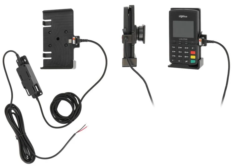 Gerätehalter 216147 mit Ladefunktion - für Bezahlterminals - Ingenico Link 2500
