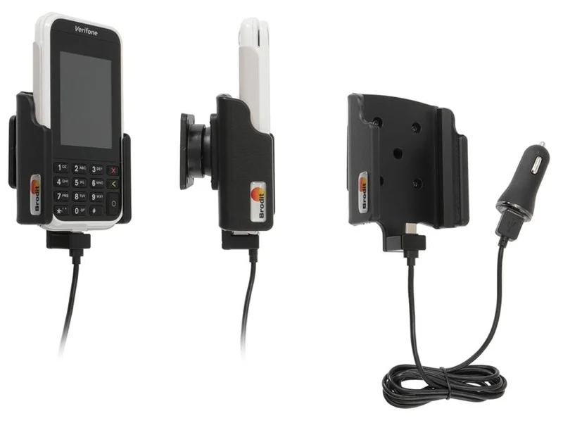 Gerätehalter 721213 mit Ladefunktion - für Bezahlterminals - VeriFone e285