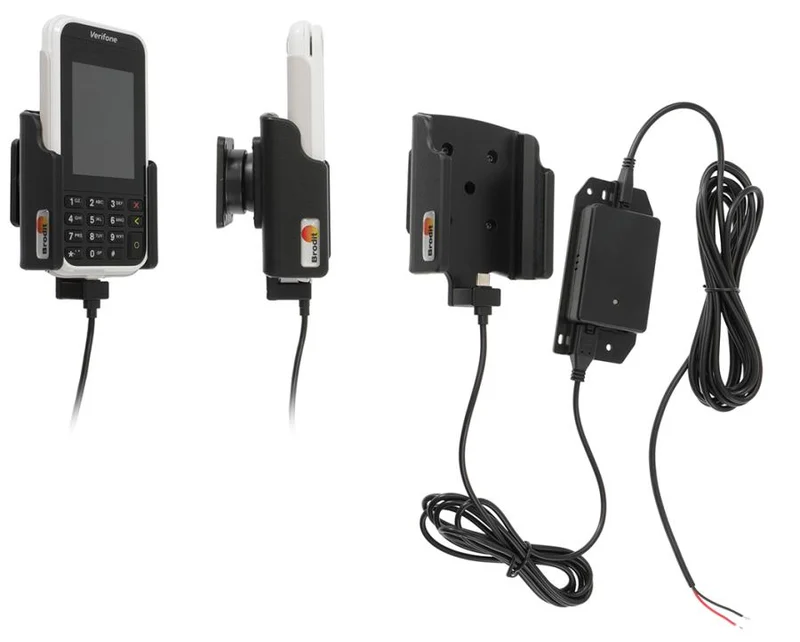 Gerätehalter 713213 mit Ladefunktion - für Bezahlterminals - VeriFone e285