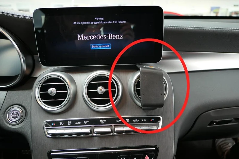 ProClip Fahrzeughalter 855606 - Winkelbefestigung - Mercedes Benz GLC-Klasse 20-22