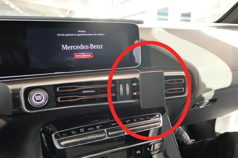 ProClip Fahrzeughalter 855602 - Winkelbefestigung - Mercedes Benz EQC 20-24