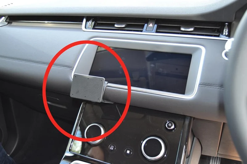 ProClip Fahrzeughalter für Rechtslenker 655562 - Winkelbefestigung- NUR für Modelle mit fester Anzeige NICHT kippbar - Land Rover Range Rover Evoque 19-23