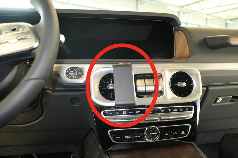ProClip Fahrzeughalter 855580 - Mittelbefestigung - Mercedes Benz G-Klasse 19-26, Mercedes Benz G-Klasse 19-25