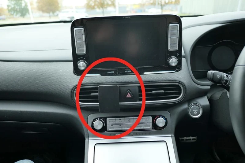 ProClip Fahrzeughalter für Rechtslenker 655552 - Mittelbefestigung - Hyundai Kona Electric 19-21
