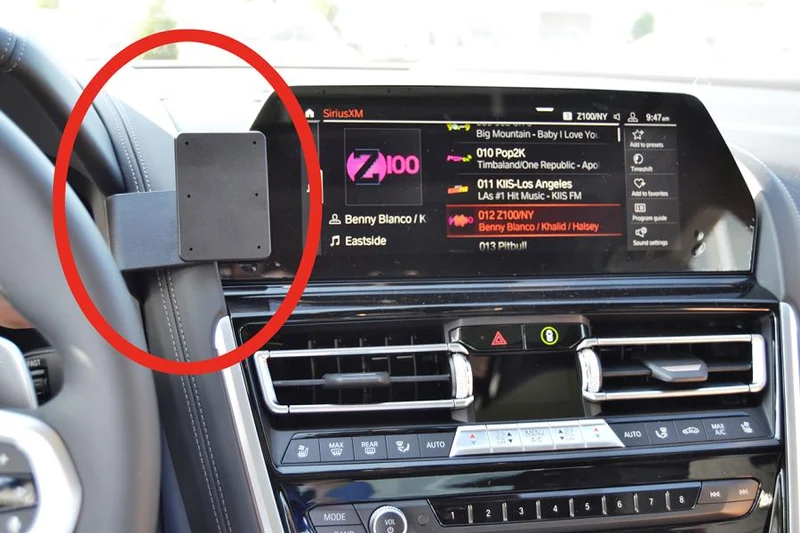 ProClip Fahrzeughalter 855538 - Mittelbefestigung - BMW 850 19-26, BMW 850 19-25