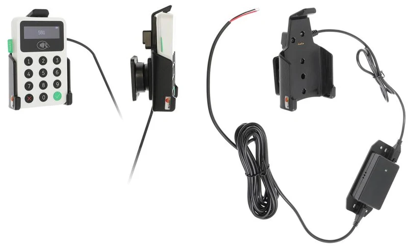 Gerätehalter 713144 mit Ladefunktion - für Bezahlterminals - iZettle Reader 2