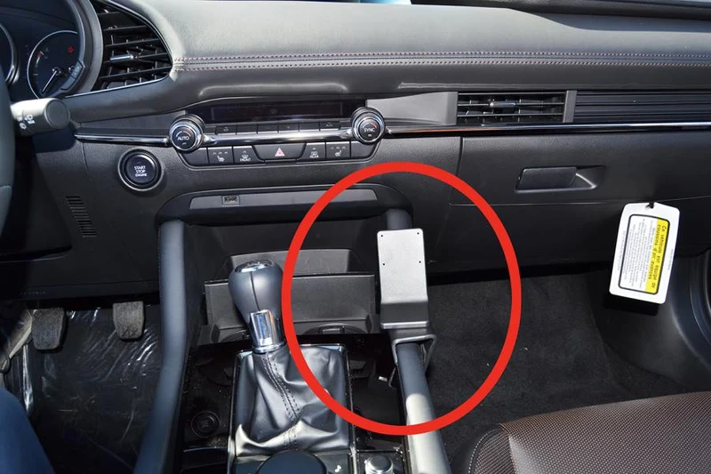 ProClip Fahrzeughalter 835510 - Konsolenbefestigung - Mazda 3 19-26, Mazda 3 19-25