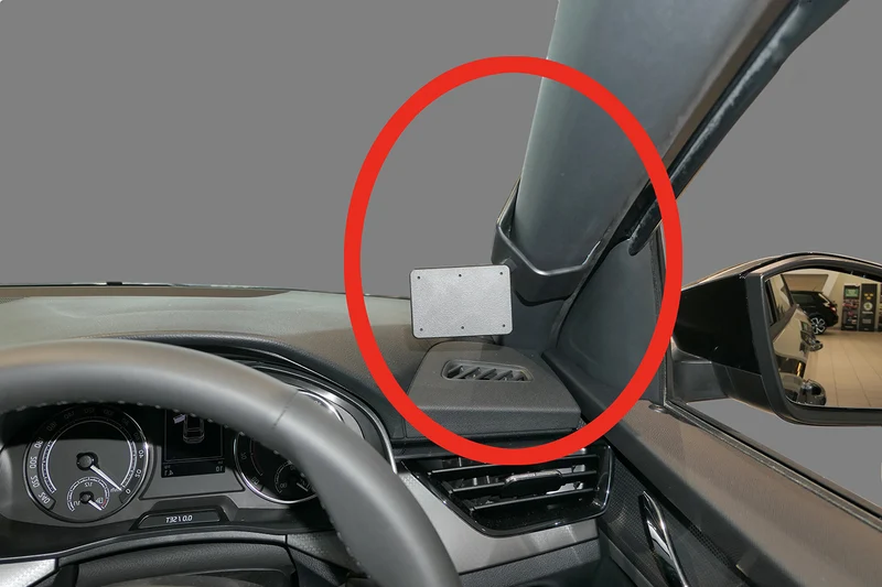 ProClip Fahrzeughalter für Rechtslenker 605520 - Rechtsbefestigung - Skoda Scala 19-26, Skoda Scala 19-25