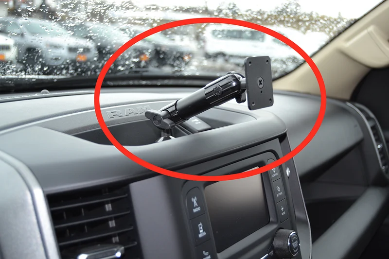 ProClip Fahrzeughalter 213552 - Extra starke Montageplattform - Ram Pick Up 1500 19-26, Ram Pick Up 1500 19-25