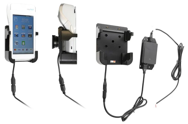 Gerätehalter 713113 mit Ladefunktion - für Rugged Devices - myPOS a920 3G