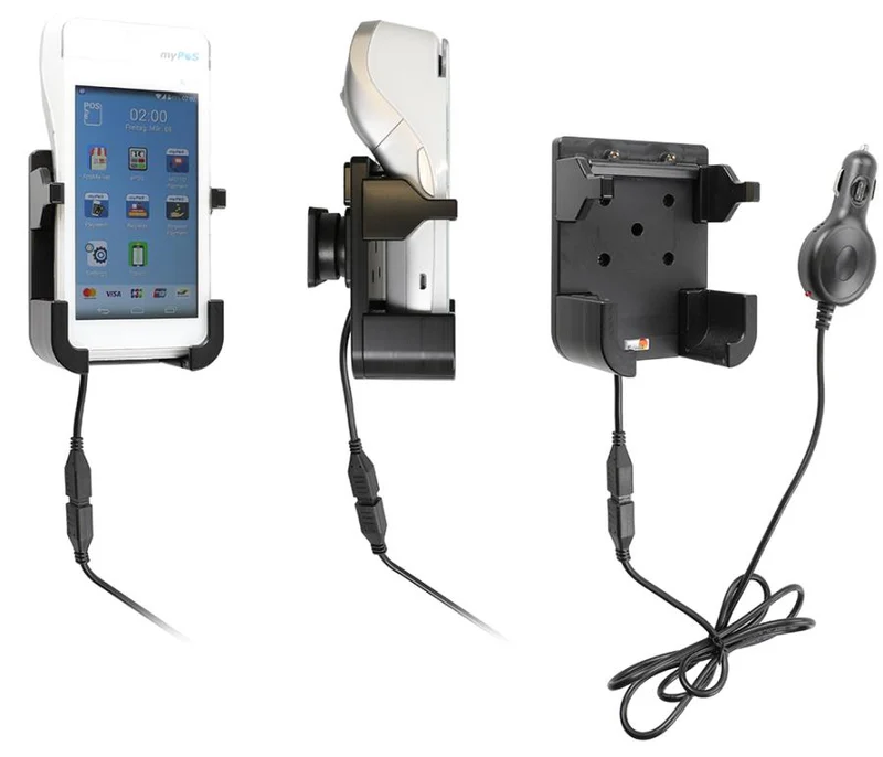 Gerätehalter 712113 mit Ladefunktion - für Rugged Devices - myPOS a920 3G