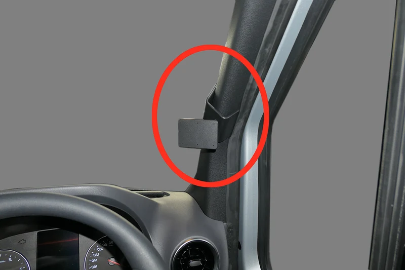 ProClip Fahrzeughalter für Rechtslenker 605490 - Rechtsbefestigung, hoch - Mercedes Benz Sprinter 19-26, Mercedes Benz Sprinter 19-25