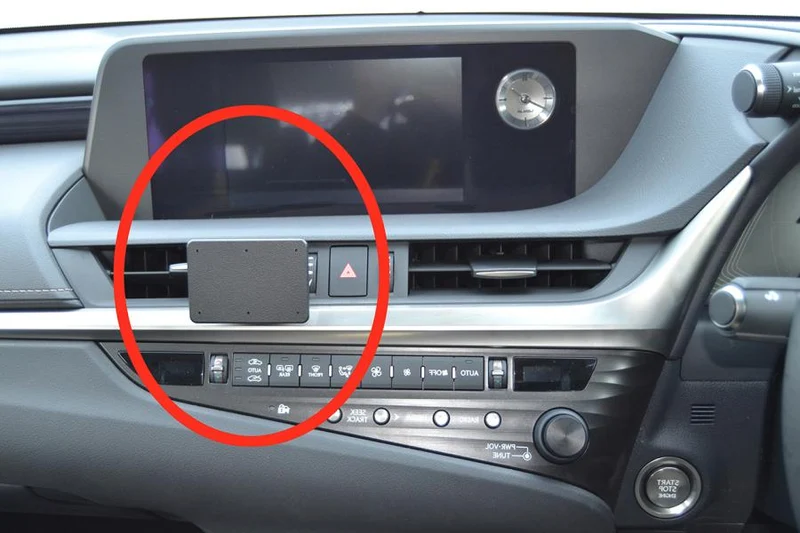 ProClip Fahrzeughalter für Rechtslenker 655454 - Winkelbefestigung - Lexus ES Series 19-21