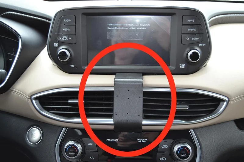 ProClip Fahrzeughalter 855468 - Mittelbefestigung - Hyundai Santa Fe 19-21