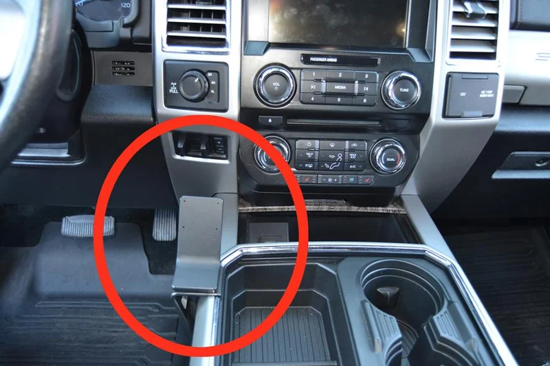 ProClip Fahrzeughalter 835475 - Konsolenbefestigung, links - Ford F-Series 150 15-20