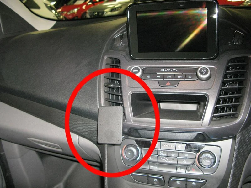 ProClip Fahrzeughalter für Rechtslenker 655451 - Winkelbefestigung - Ford Transit Connect 19-23, Ford Tourneo Connect 19-22, Ford Transit Connect 19-24