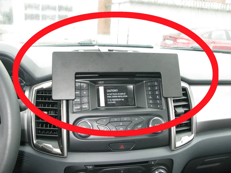 ProClip Fahrzeughalter 213543 - Mittelbefestigung, extra starke Montageplattform - Ford Ranger 19-22