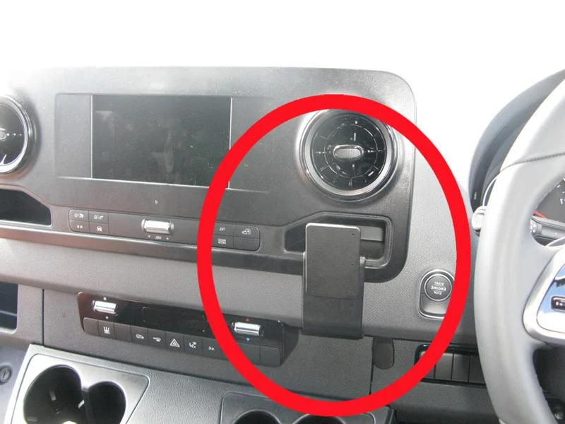 ProClip Fahrzeughalter für Rechtslenker 655442 - Mittelbefestigung - Mercedes Benz Sprinter 19-26, Mercedes Benz Sprinter 19-25