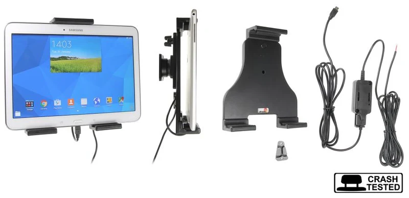 Gerätehalter 727072 mit Ladefunktion - für Tablets - universell einsetzbar
