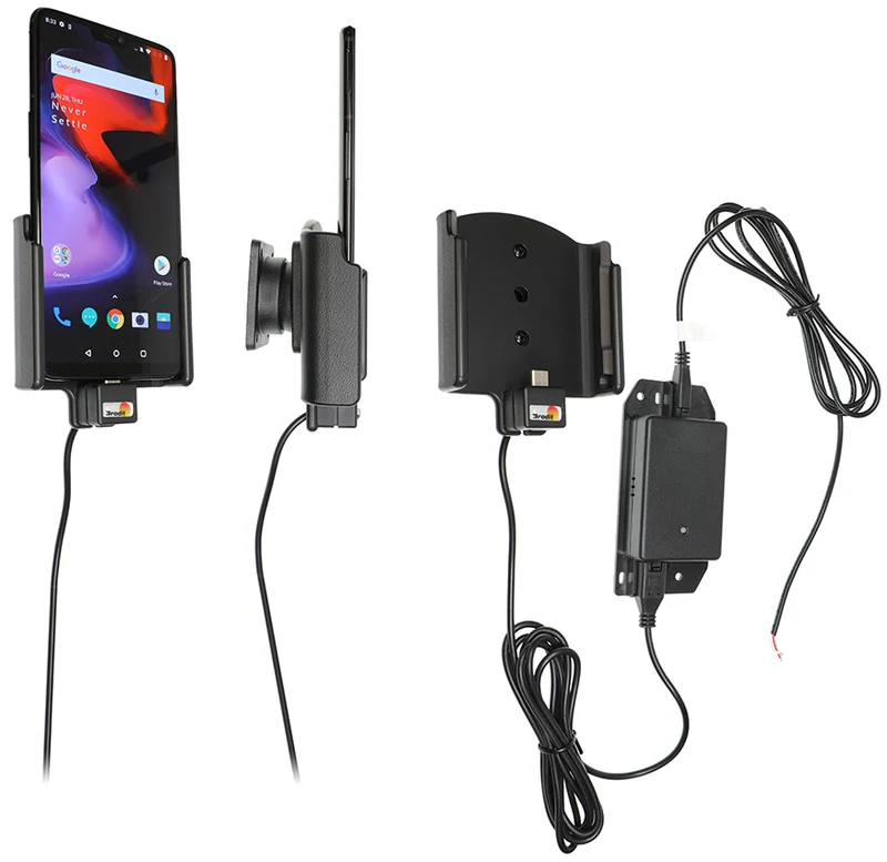 Gerätehalter 713059 mit Ladefunktion - für Smartphones - OnePlus 6, OnePlus 6T